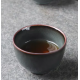 Celadon Ge Kiln Ice Cracked Tea Cup Iron Body Handmade Master Cup Single Cup Tea Tasting Cup Ceramic Kung Fu Tea Set Tea Cup